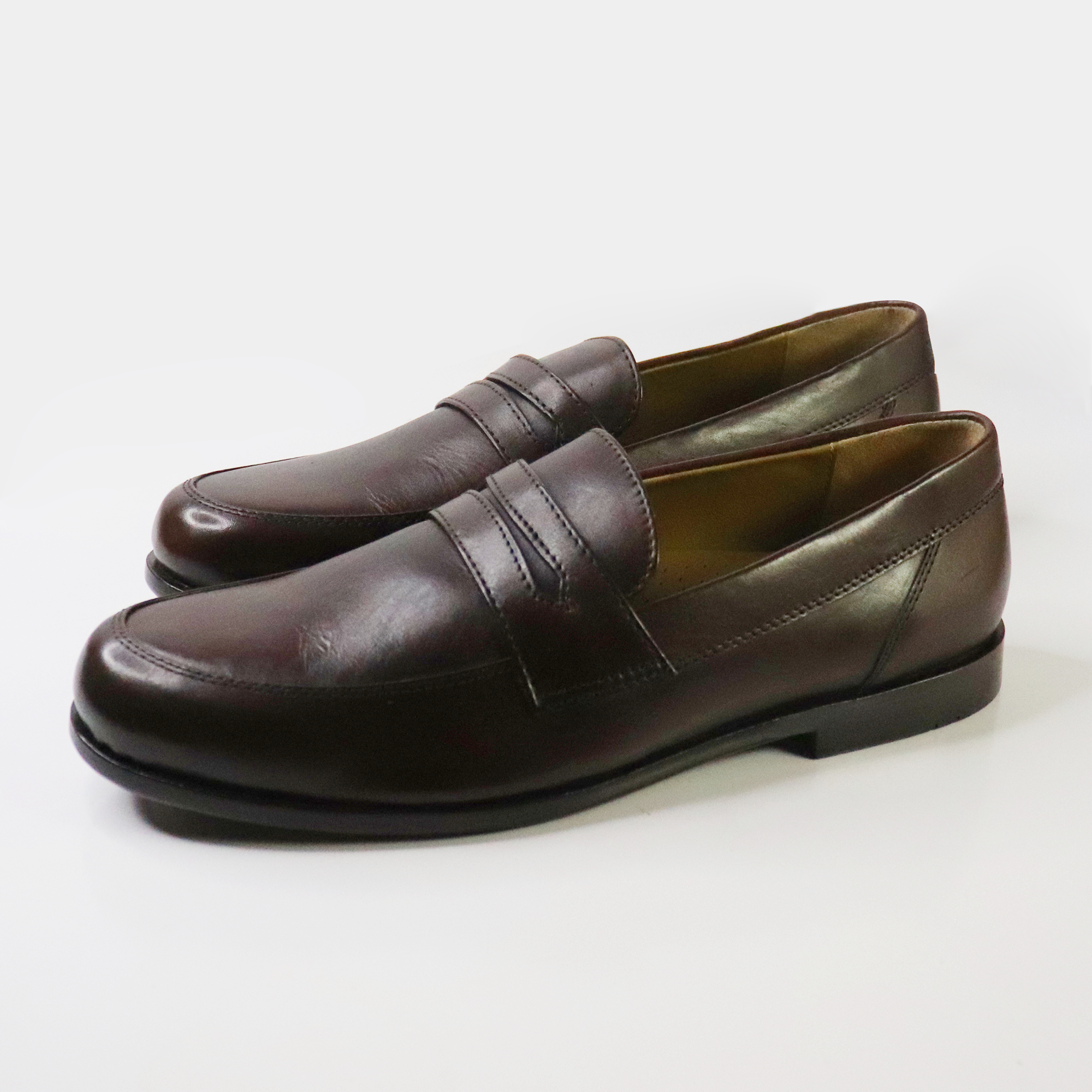 Men's Penny Lasted Genuine Leather Shoes Hand Crafted to perfection by renowned Mont Hawk Artisans. Loafers/Slip On