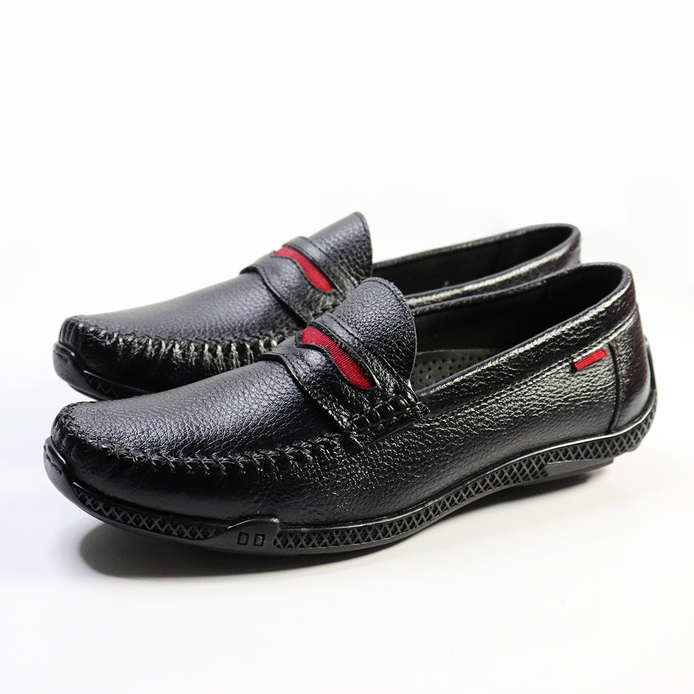 Men's Genuine Leather Mallorca Shoes with High Comfort Rubber Sole