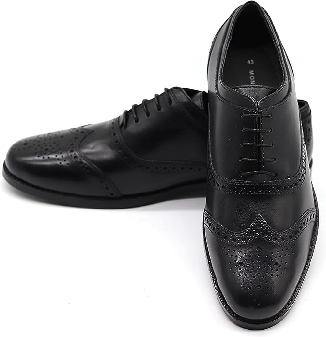 Men's Classic Wingtips Genuine Leather Shoes