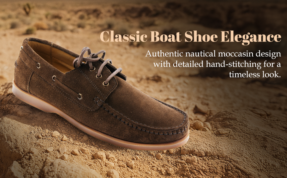 Mont Hawk Men’s Suede Lace-Up Shoes – Elegant Suede Finish with Cushioned Insole & Flexible Rubber Sole