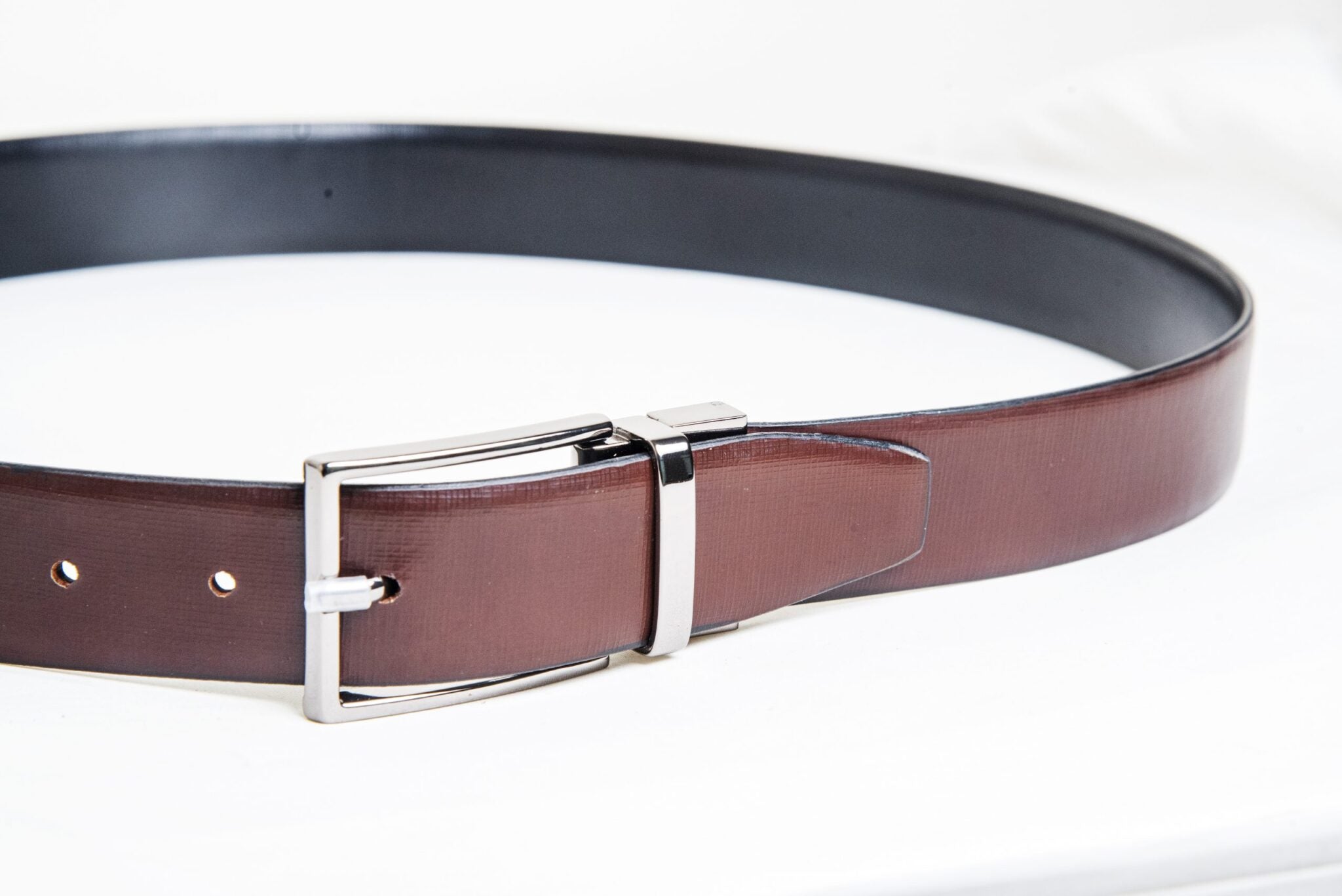Men’s Genuine Leather Reversible Belt