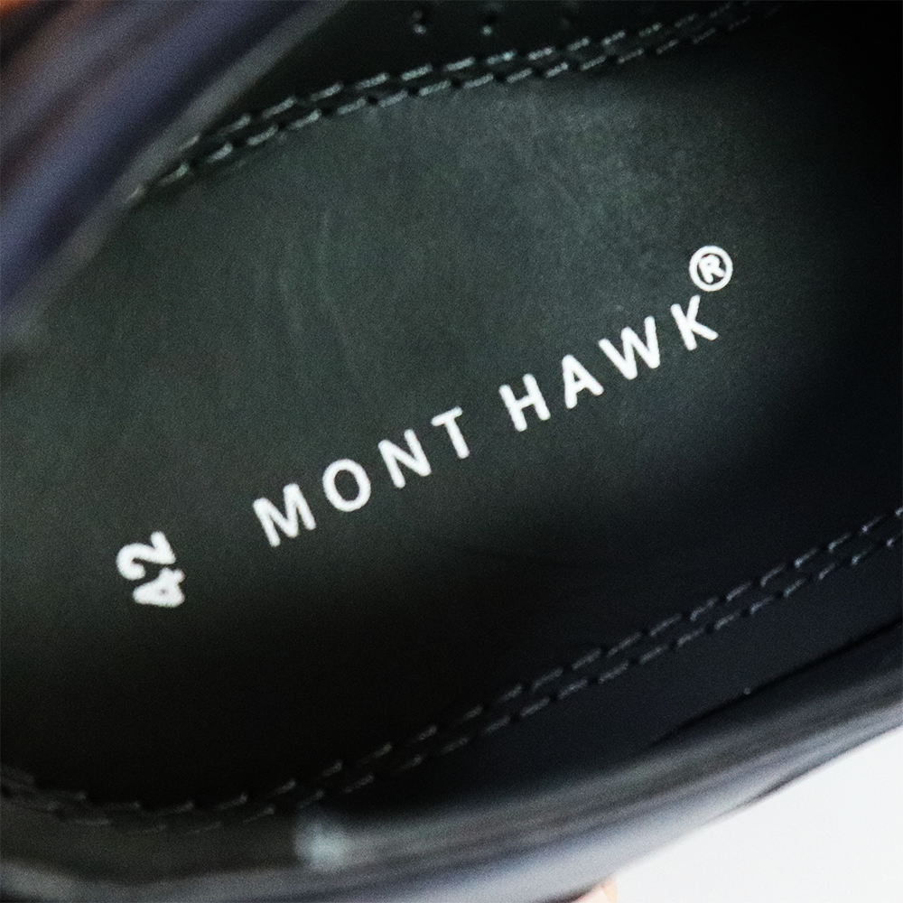 Mont Hawk Men’s Leather Penny Loafers – Slip-On Dress Shoes