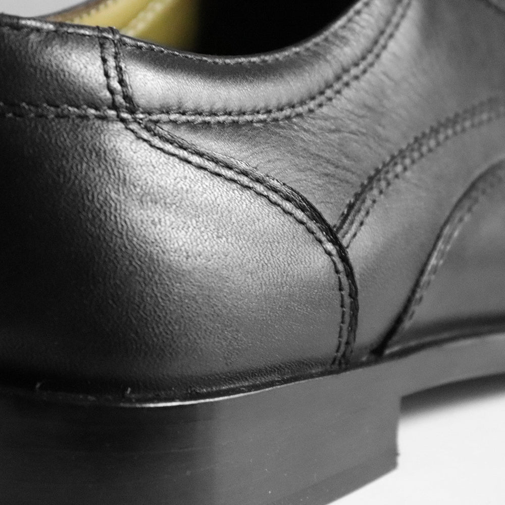 Men's Genuine Leather Milano Cap Toe Formal Shoes Hand Crafted to perfection by renowned Mont Hawk Artisans. Lace Ups