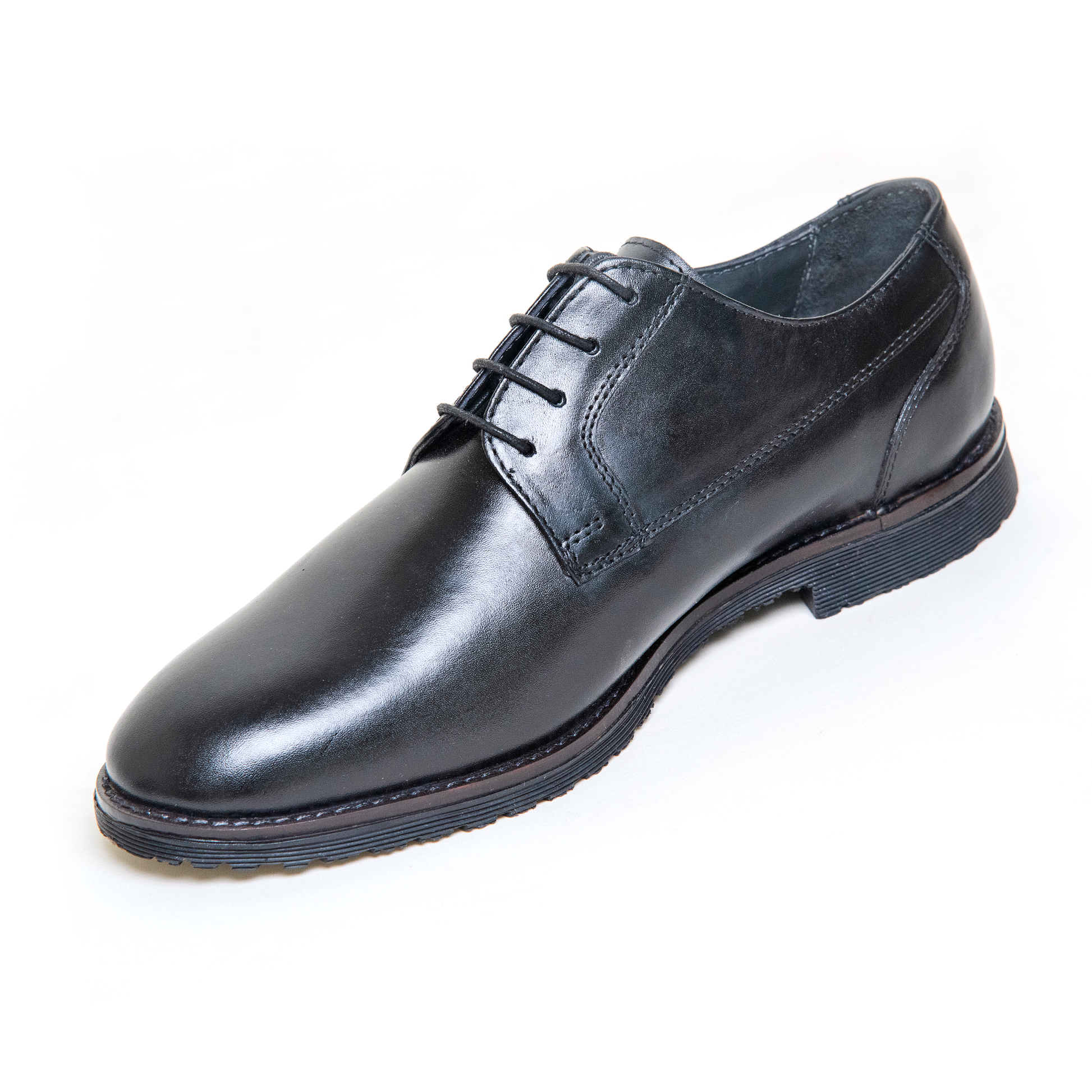New Derby Shoes – Genuine Leather Lace-Up Derbies with Cushioned Comfort Sole & Breathable Lining