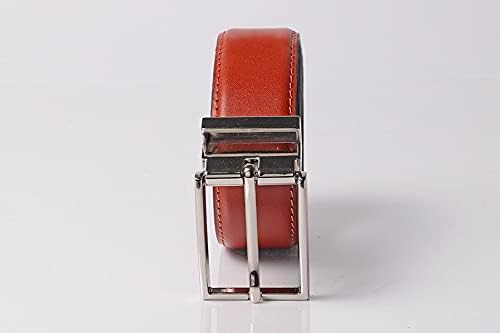 Mont Hawk Genuine Leather Grain Dress Casual Belt
