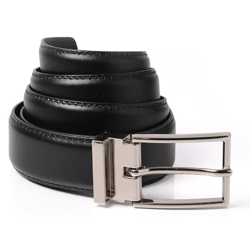 Mont Hawk Genuine Leather Grain Dress Casual Belt