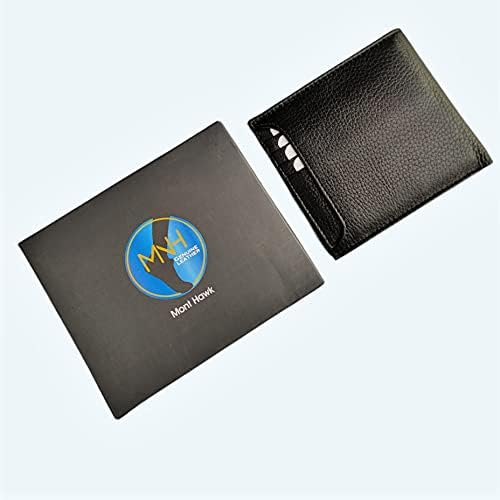 Mont Hawk Men's Leather Wallet with Card Holder