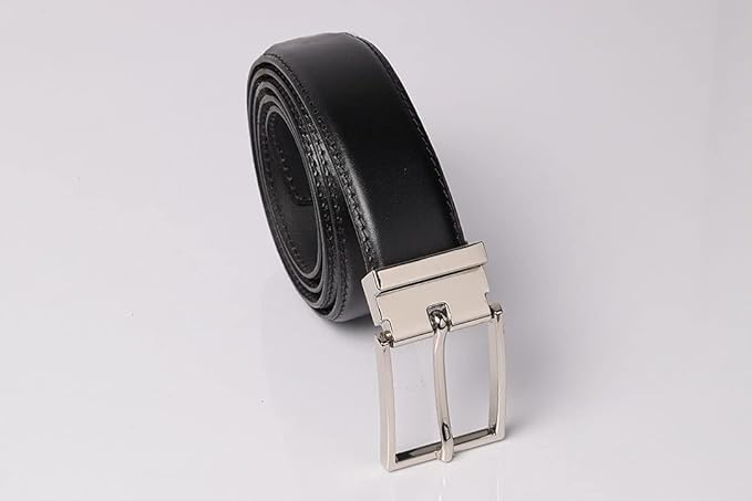 Mont Hawk Genuine Leather Grain Dress Casual Belt