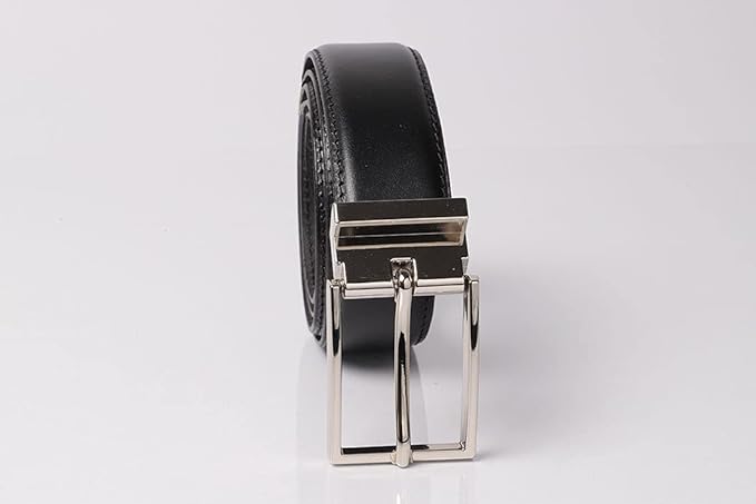 Mont Hawk Genuine Leather Grain Dress Casual Belt
