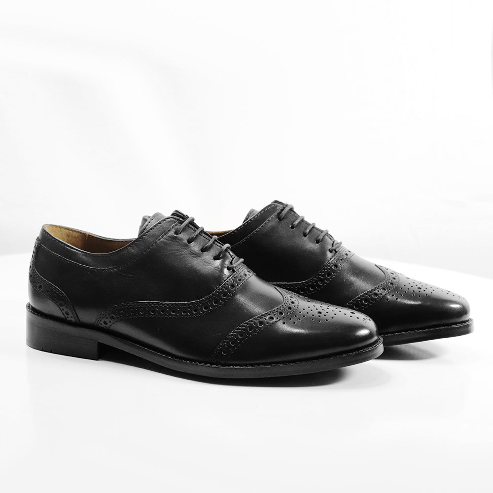 Men's Classic Wingtips Genuine Leather Shoes