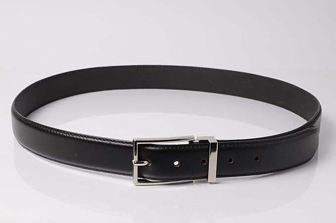 Mont Hawk Genuine Leather Grain Dress Casual Belt