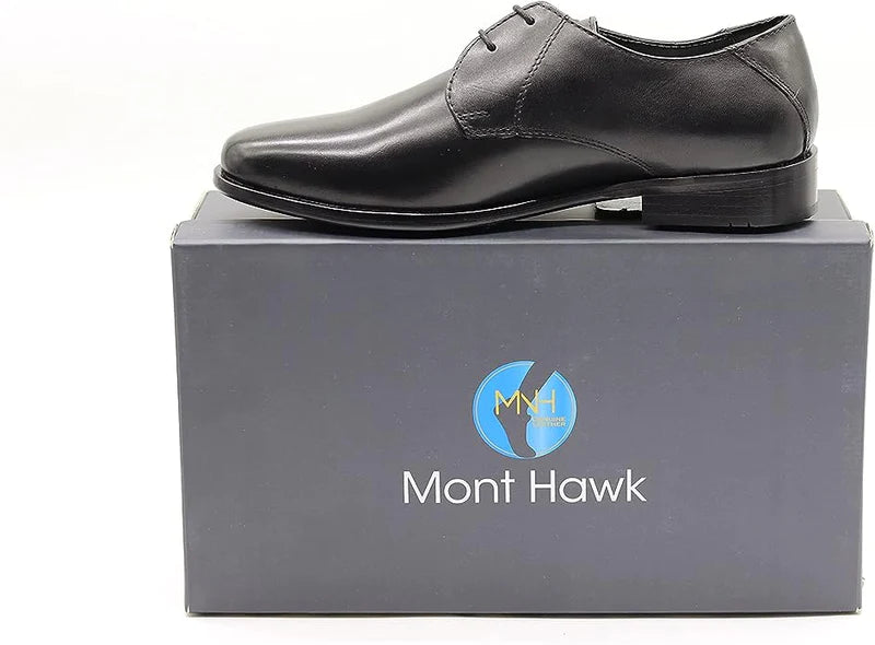 Mont Hawk Genuine Leather Blucher Shoes with TPR Handcrafted sole