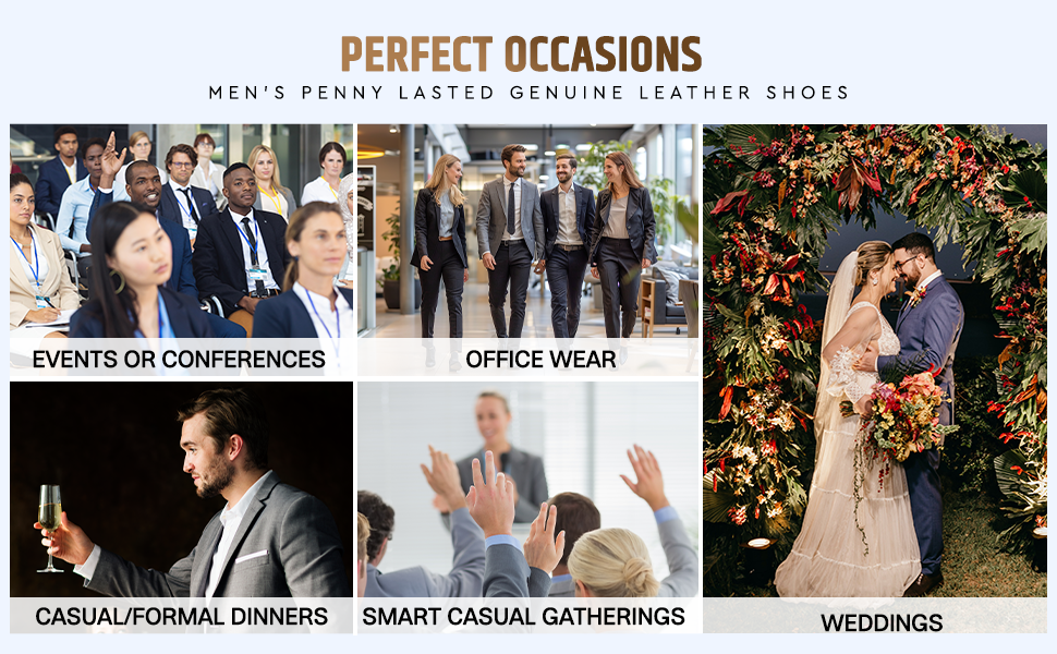 Mont Hawk Men’s Leather Slip-On Loafers tan