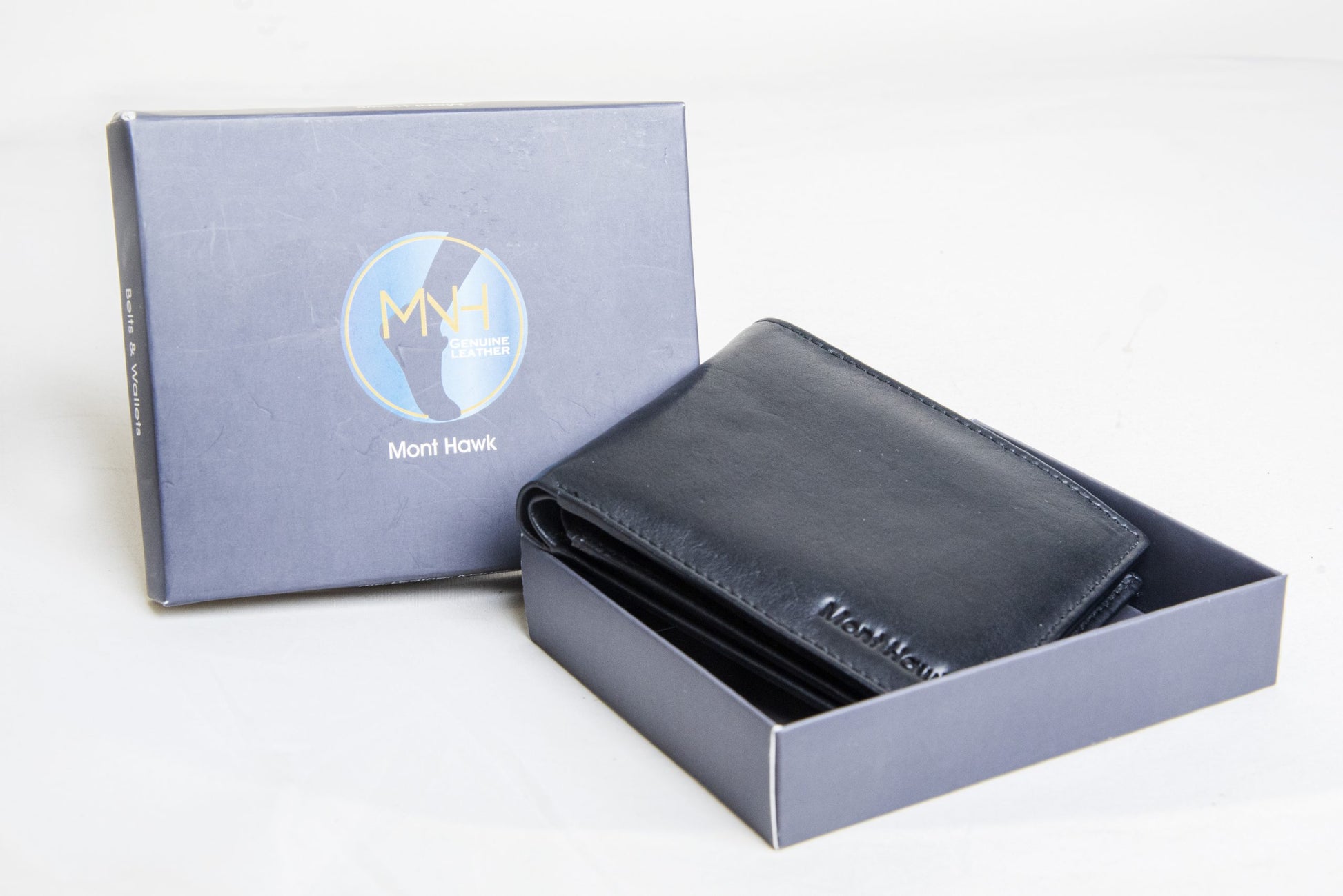 Men’s Genuine Leather Milled Wallet