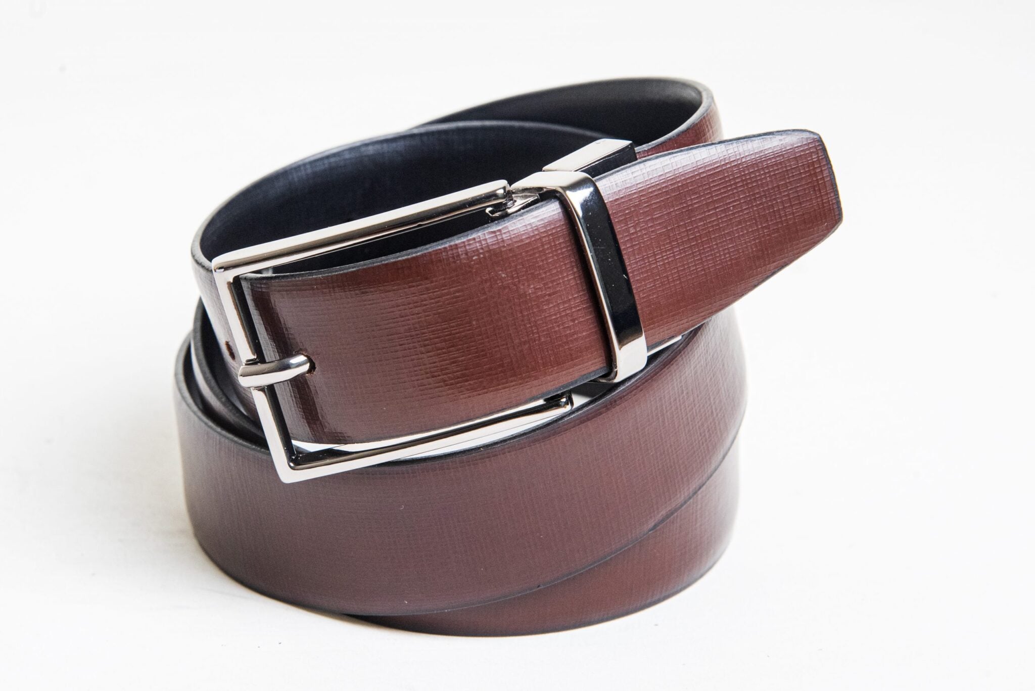 Men’s Genuine Leather Reversible Belt