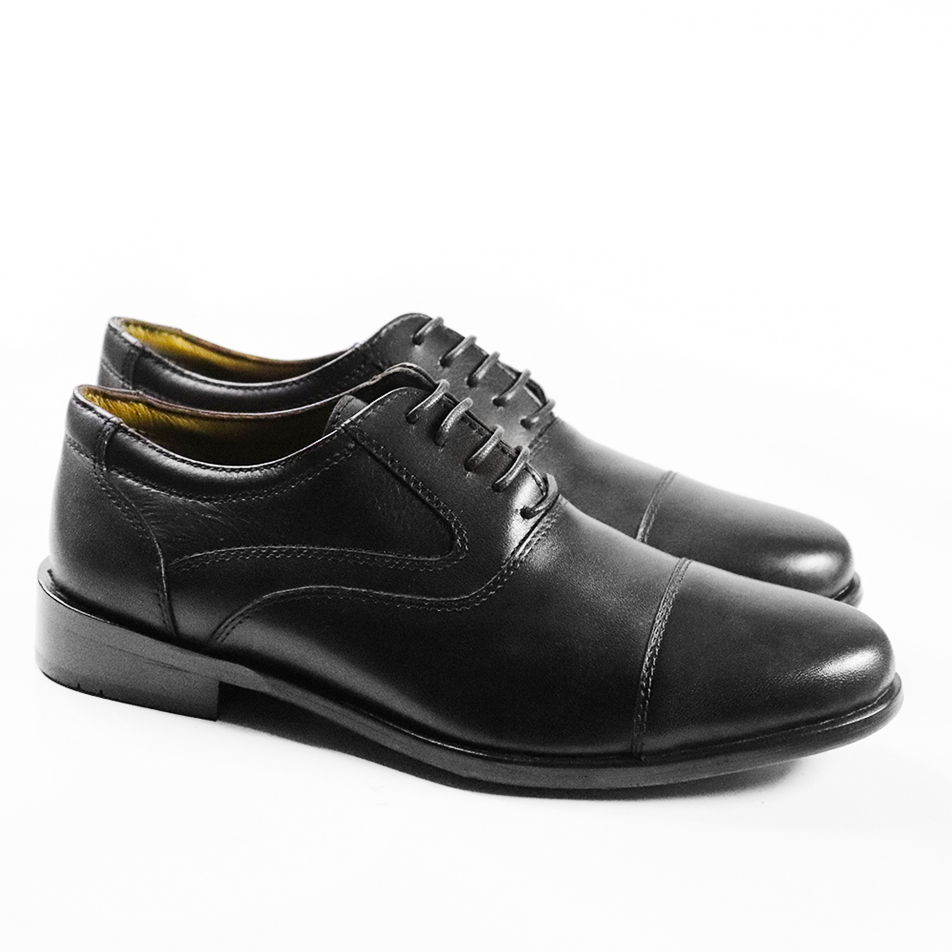 Captoe Milano Leather Derby Shoes | Handcrafted Formal Leather Footwear for Men
