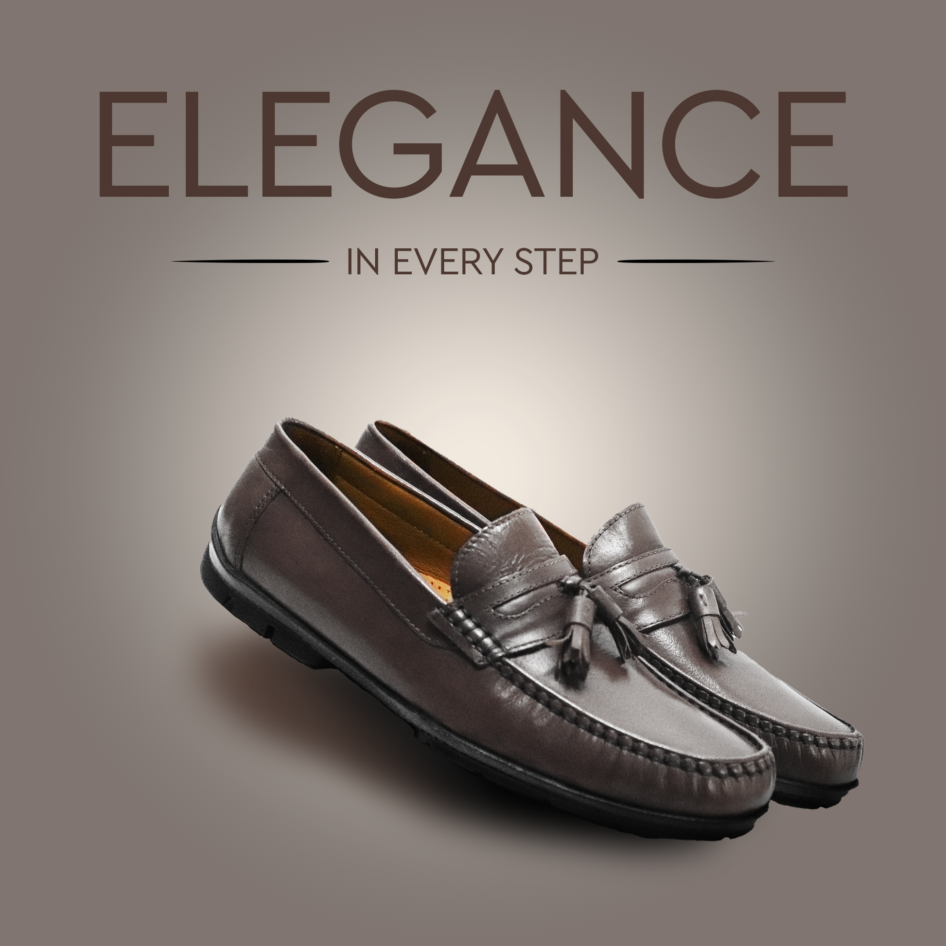 Tassel Mocc  Genuine  Leather Loafers – Handstitched Slip-On Shoes with Cushioned Insole & Durable TPR Sole