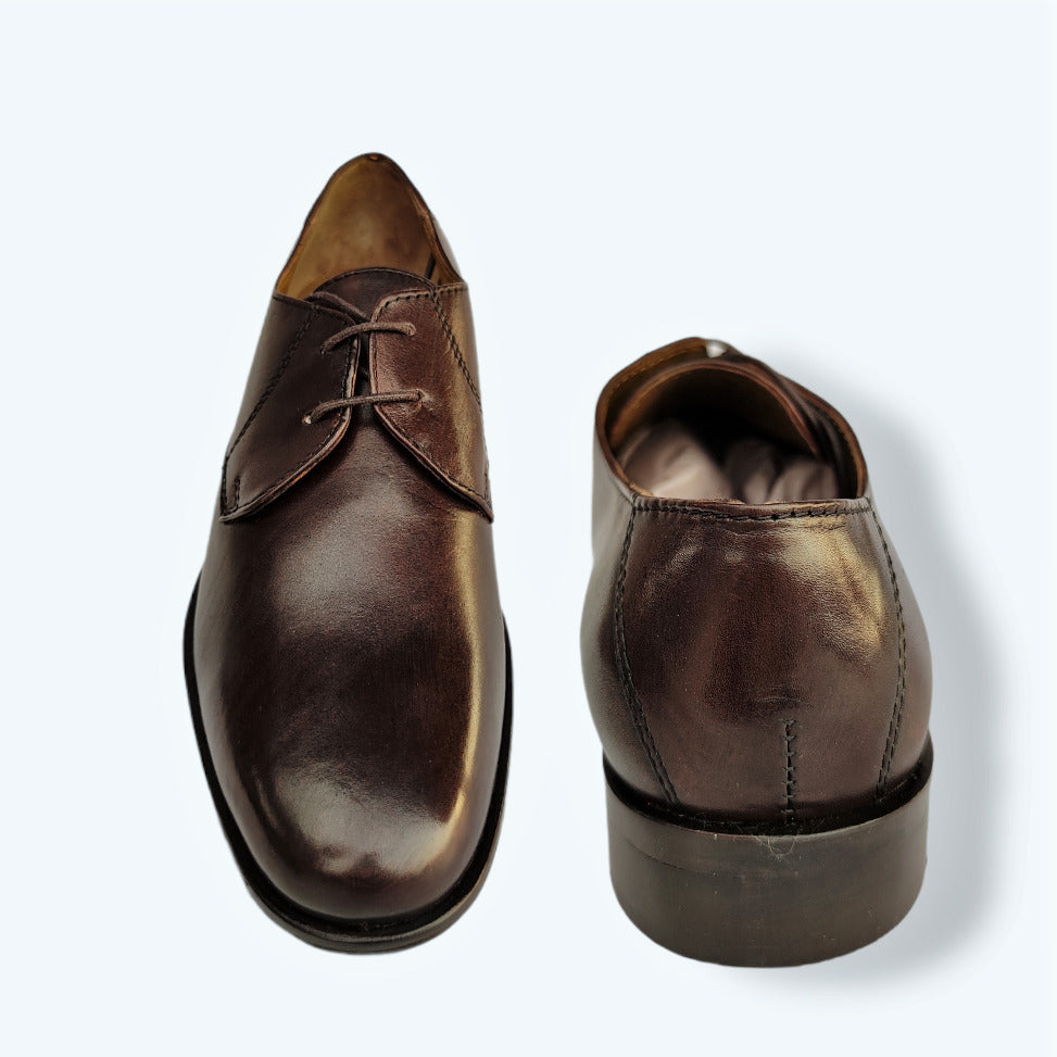 Mont Hawk Genuine Leather Blucher Shoes with TPR Handcrafted sole