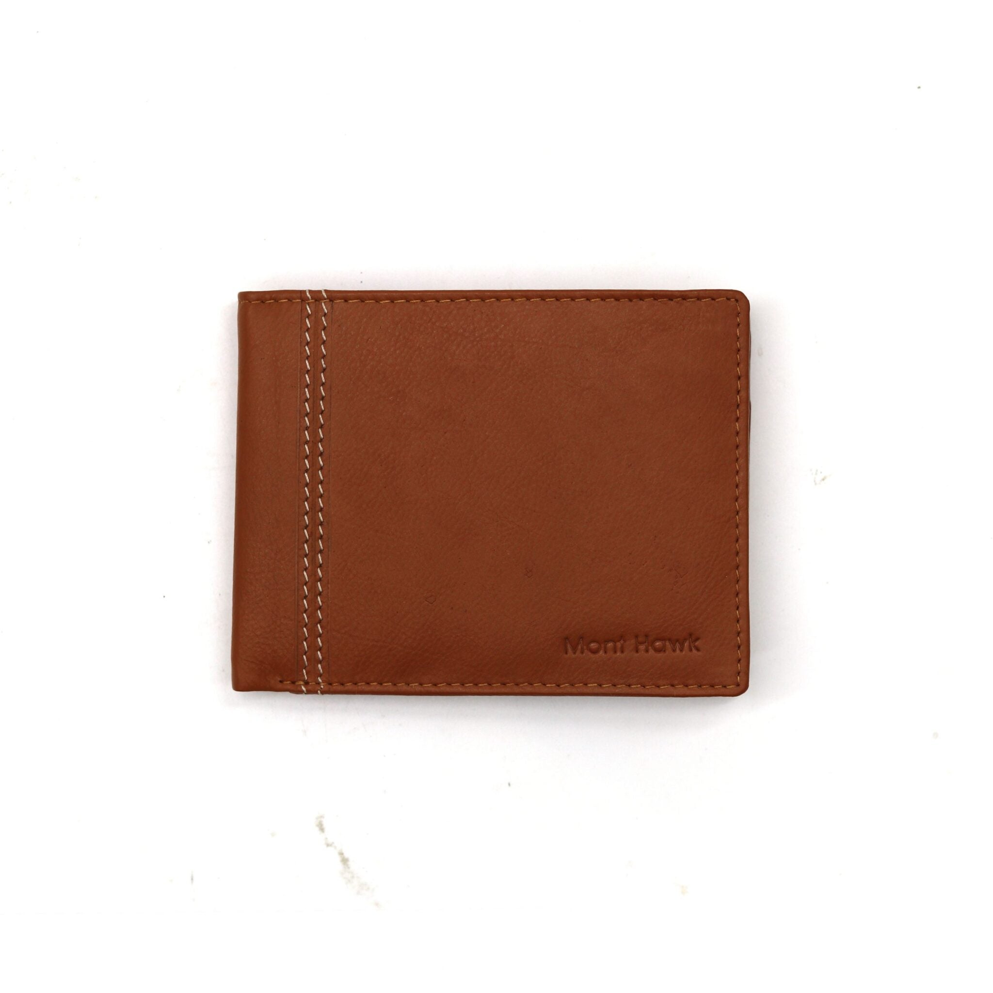 Mont Hawk Men’s Genuine Leather Bifold Wallet