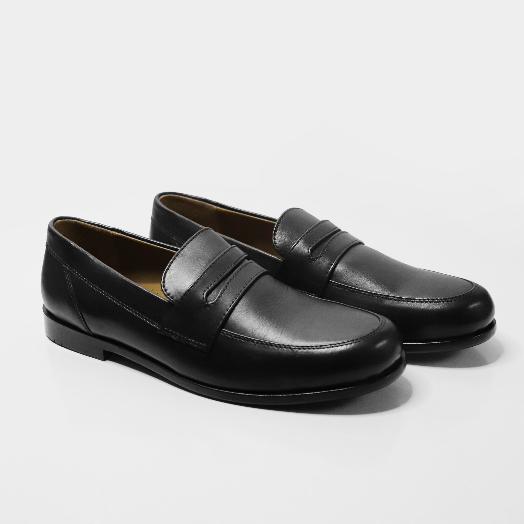 Men's Penny Lasted Genuine Leather Shoes Hand Crafted to perfection by renowned Mont Hawk Artisans. Loafers/Slip On