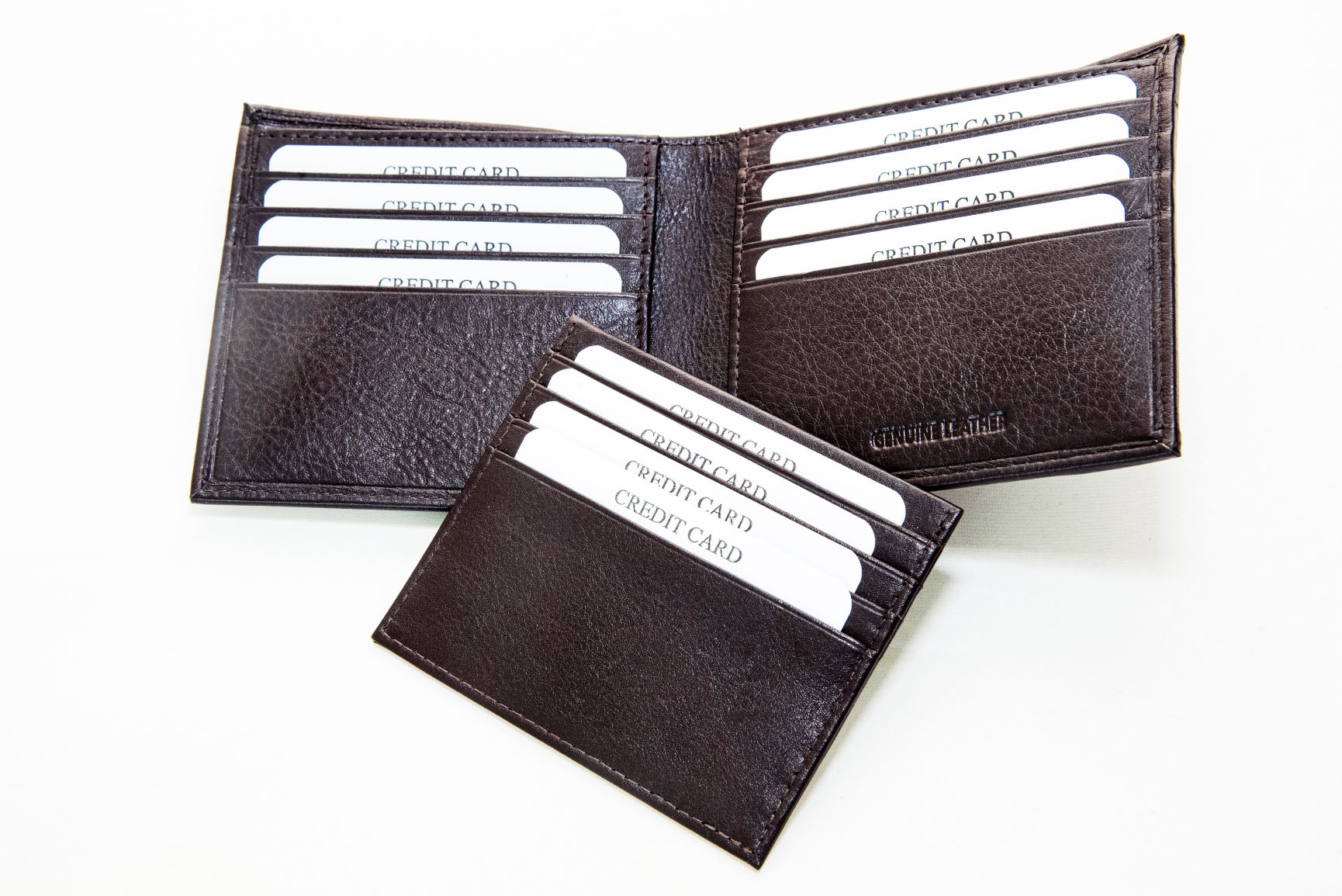 Men’s Genuine Leather Milled Wallet