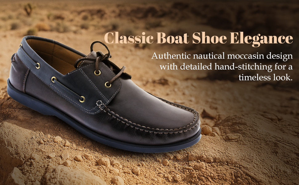 Boat  Shoes – Elegant Suede Finish with Cushioned Insole & Flexible Rubber Sole