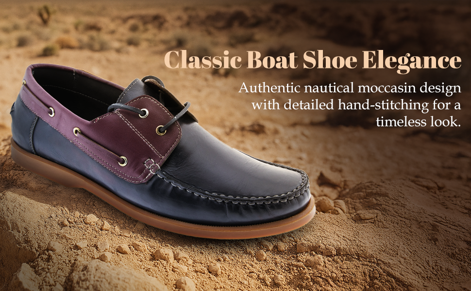 Mont Hawk Men’s Dual Color Leather Lace-Up Shoes – Premium Leather Finish with Comfort Cushion & Durable Sole