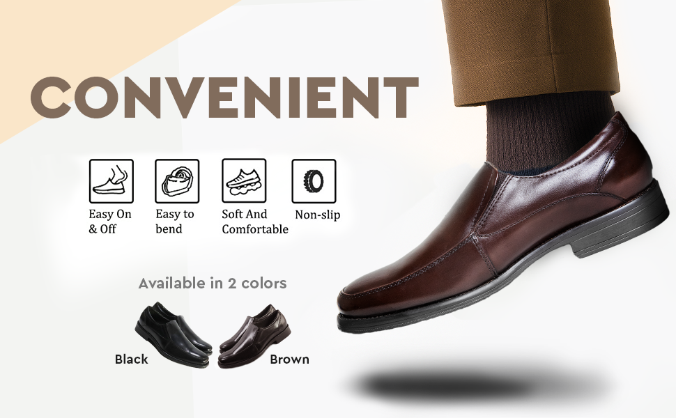 New Gallus Leather Loafers for Men | Stylish Slip-On Formal & Semi-Formal Shoes with Comfort Insole