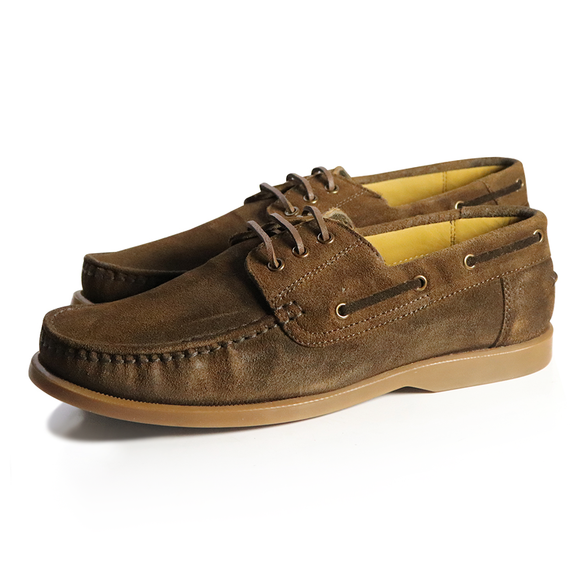 Boat  Shoes – Elegant Suede Finish with Cushioned Insole & Flexible Rubber Sole