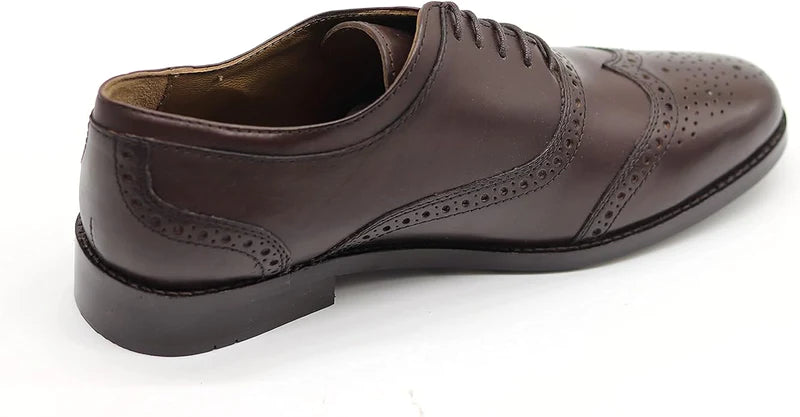 Men's Classic Wingtips Genuine Leather Shoes